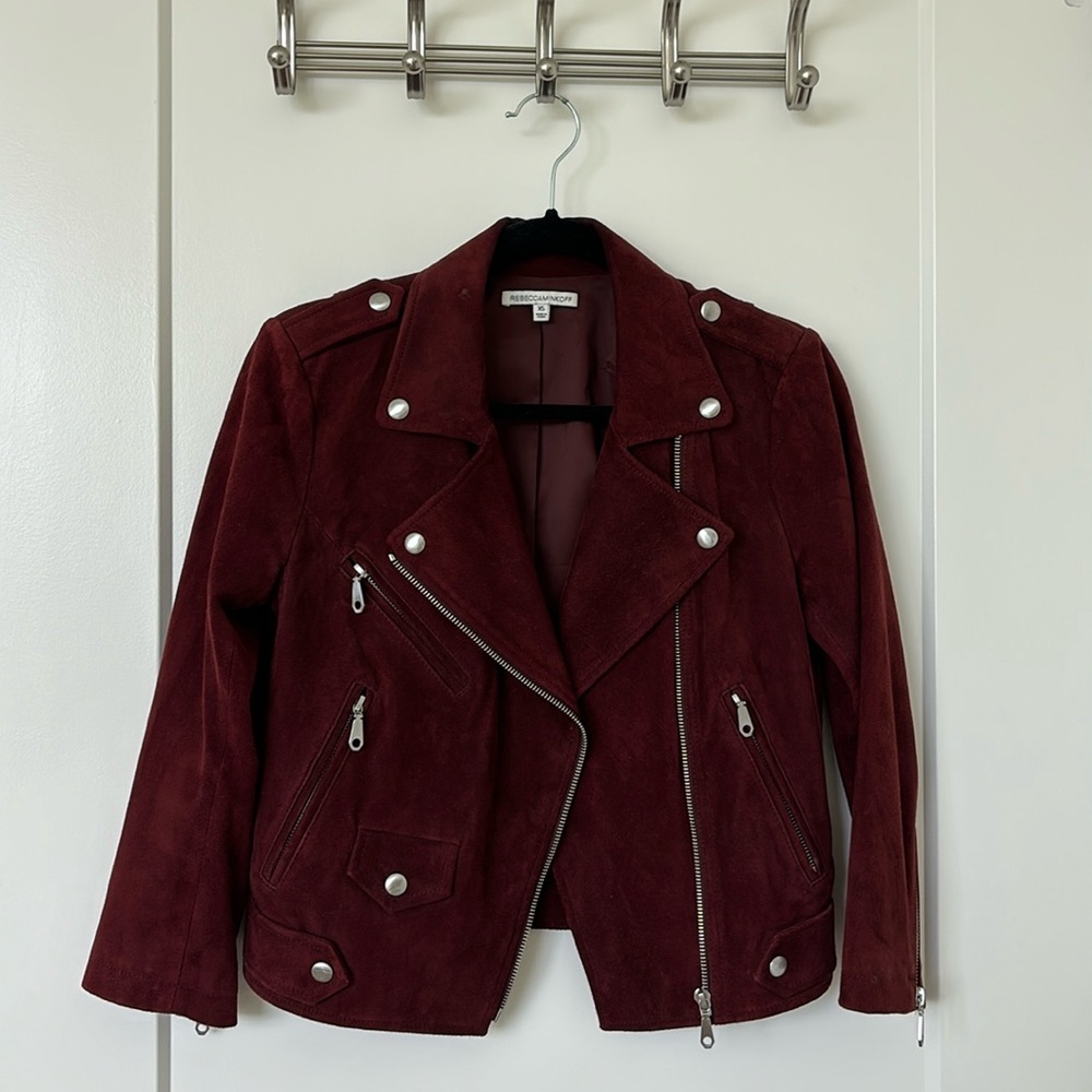 Rebecca Minkoff XS Suede Jacket